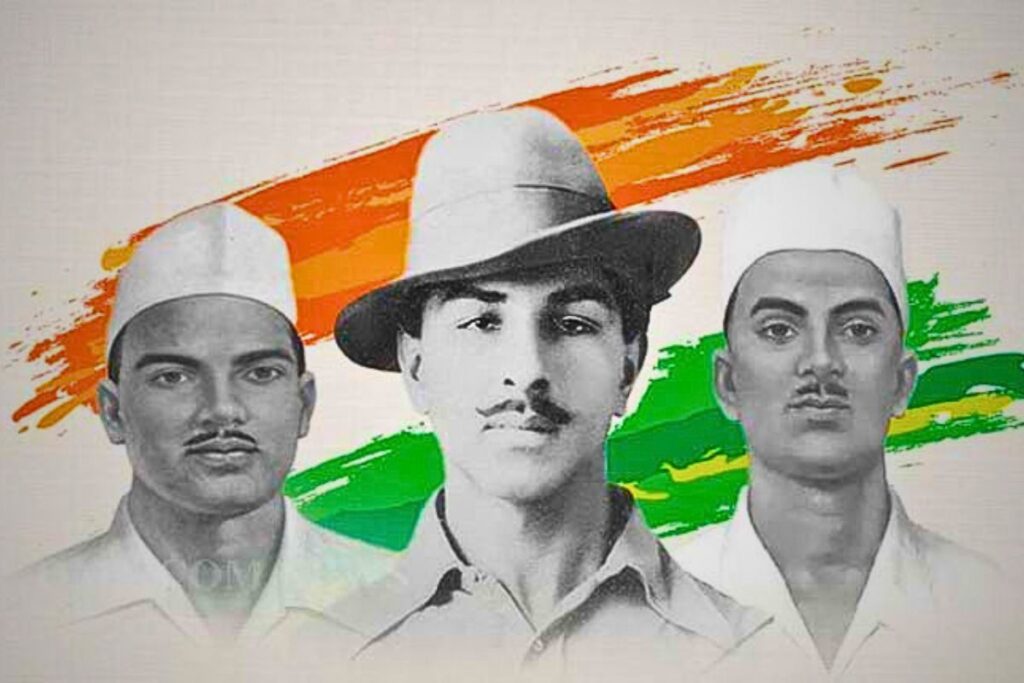 Bhagat Singh, Rajguru and Sukhdev